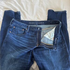 American Eagle Outfitters Women’s Dark Blue Skinny Jeans